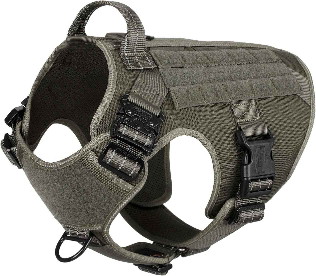 Standalone Base Dog Harness for Velcro Attachments