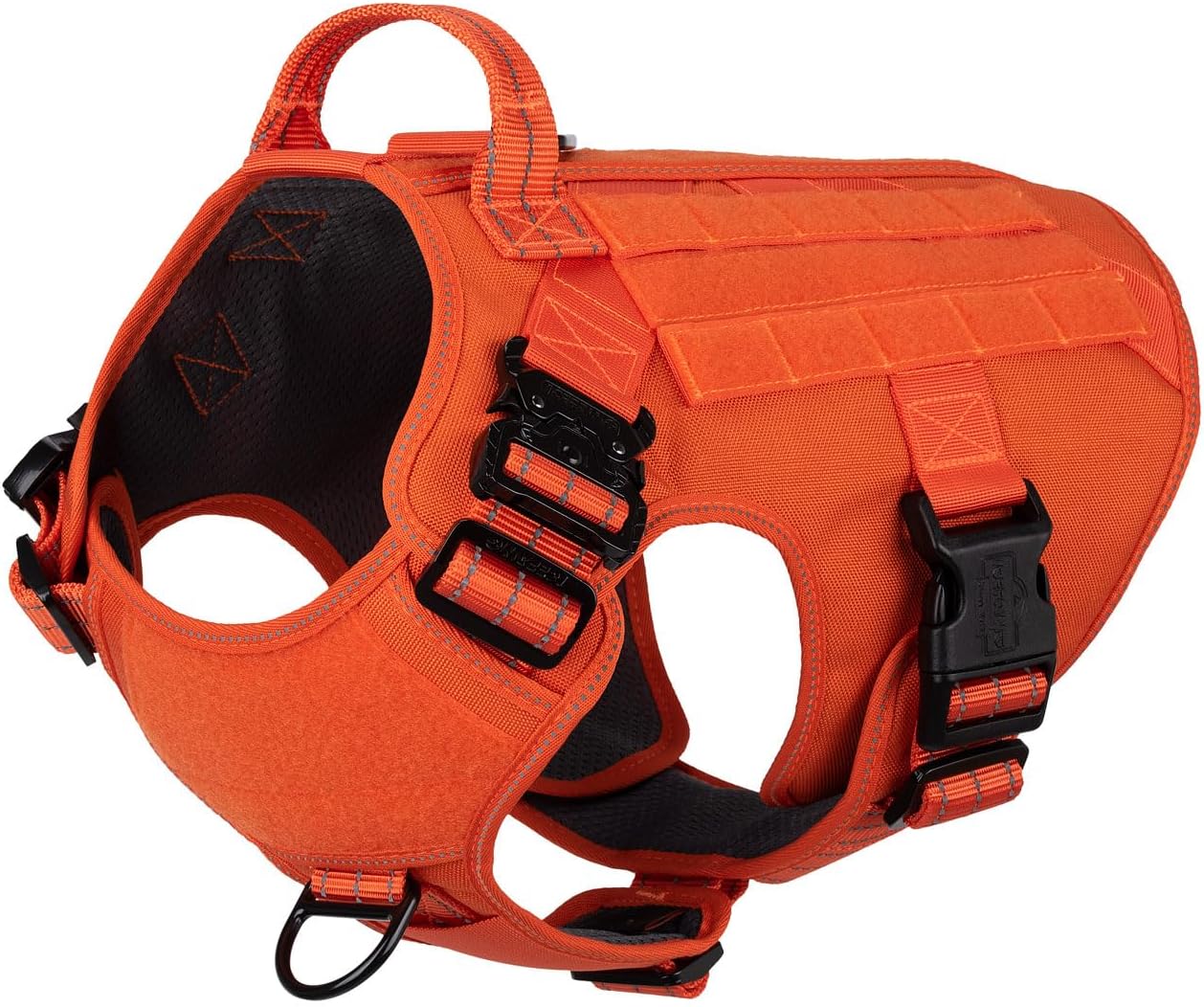 Standalone Base Dog Harness for Velcro Attachments